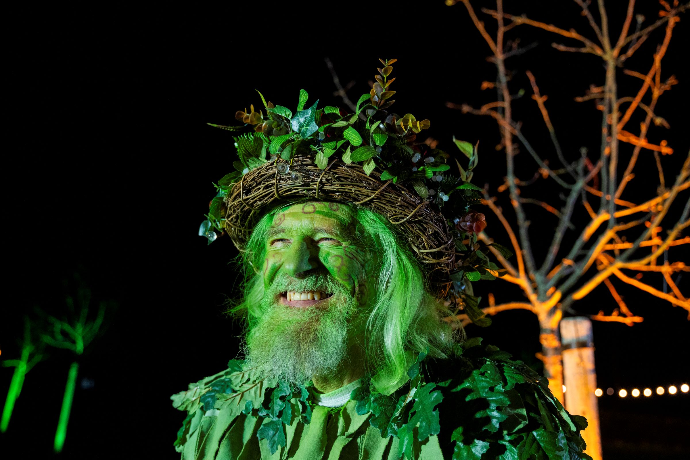 picture Green Man at Thatchers Wassail