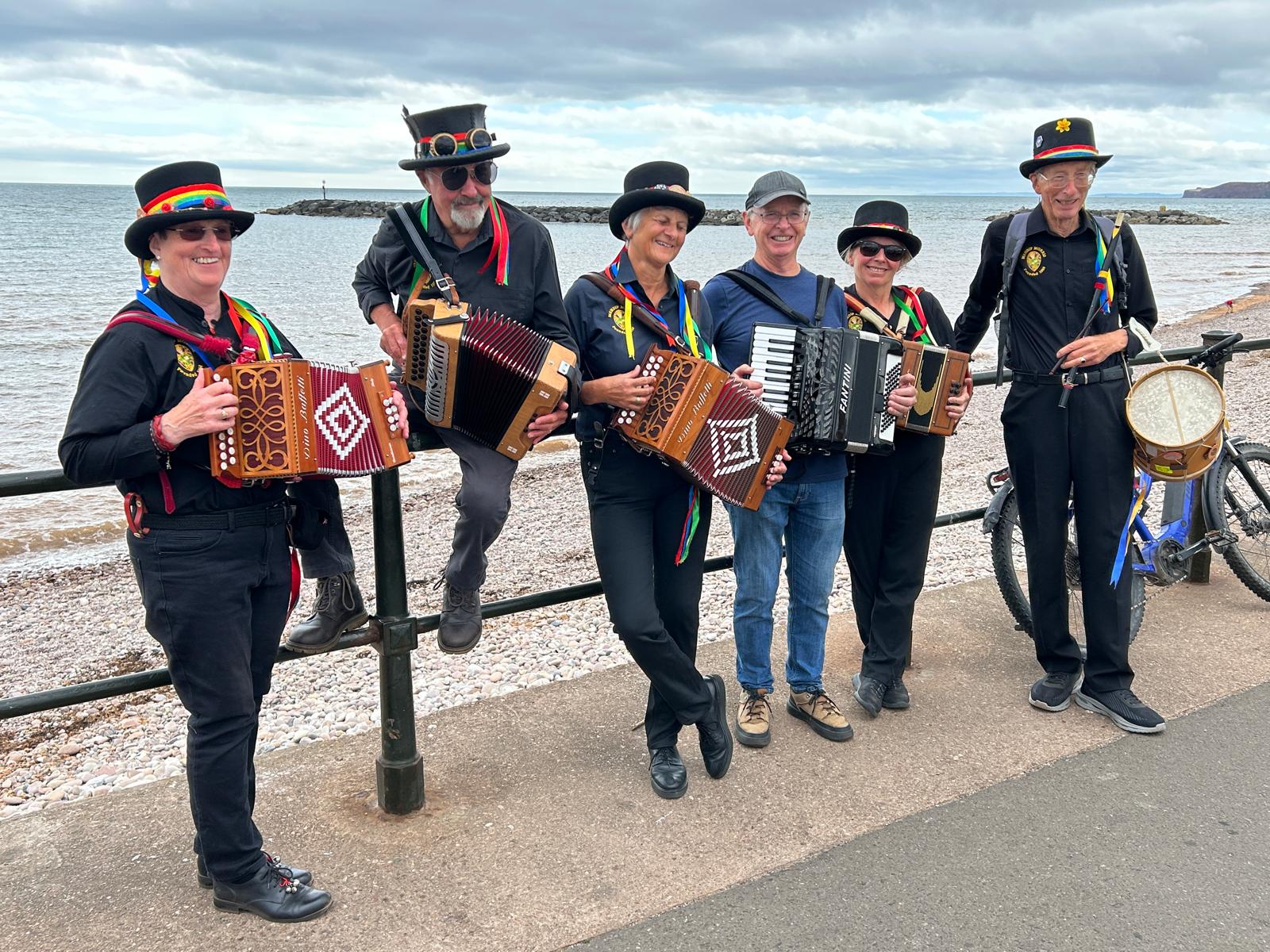 picture of MM music at Sidmouth prom