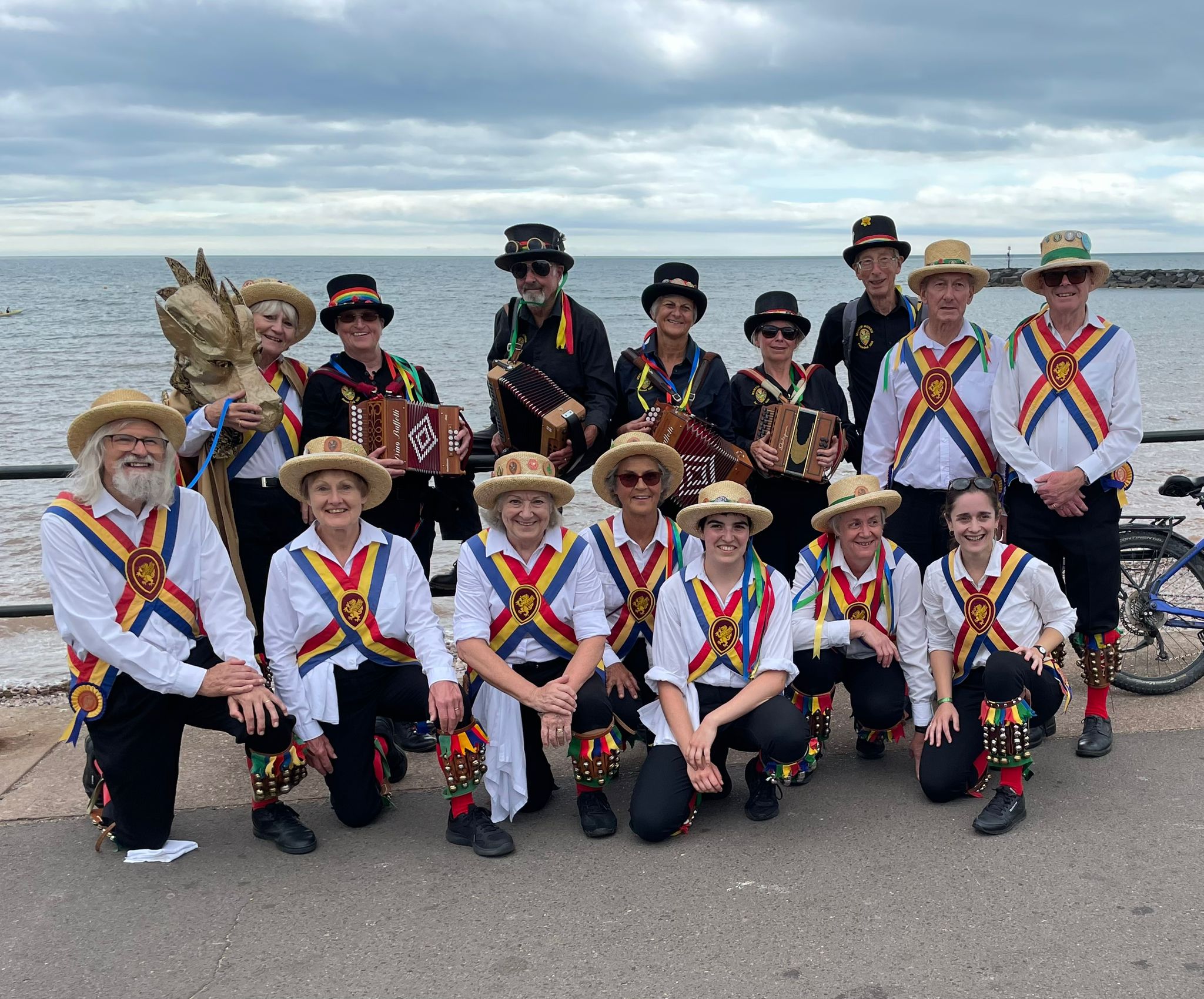 picture of MM at Sidmouth prom