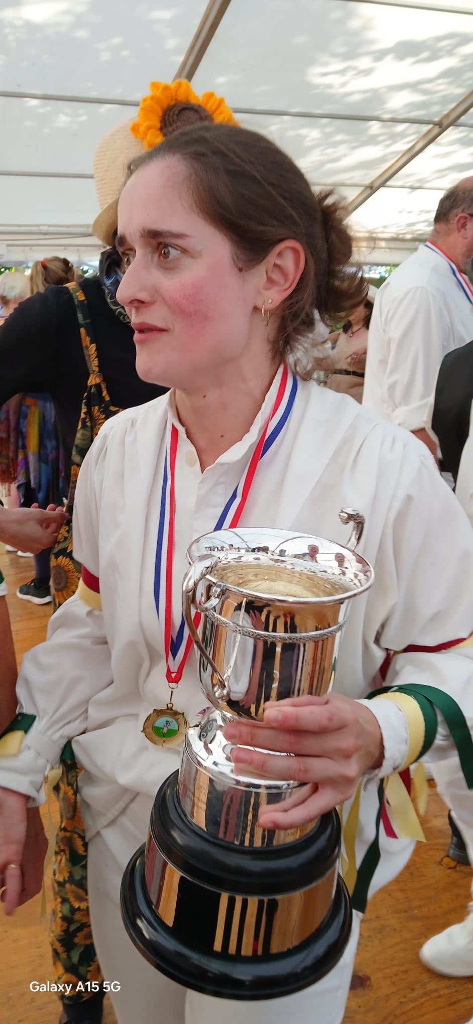 picture of Emma with a cup
